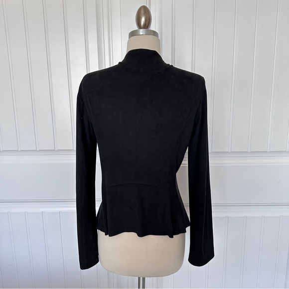 Zara Black Suede Jacket - Picture 4 of 7